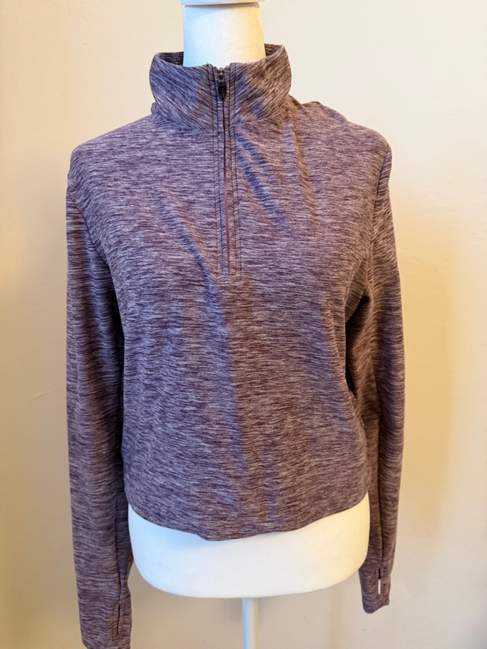 Hind Heathered Plum Pullover